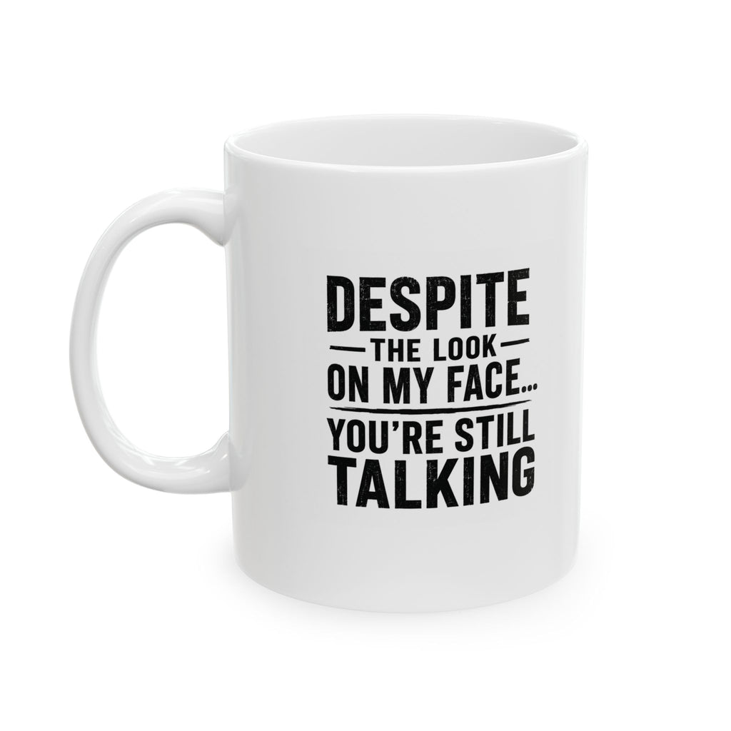 Ceramic Mug - "Decide Once" Inspirational Coffee Cup (11oz, 15oz)