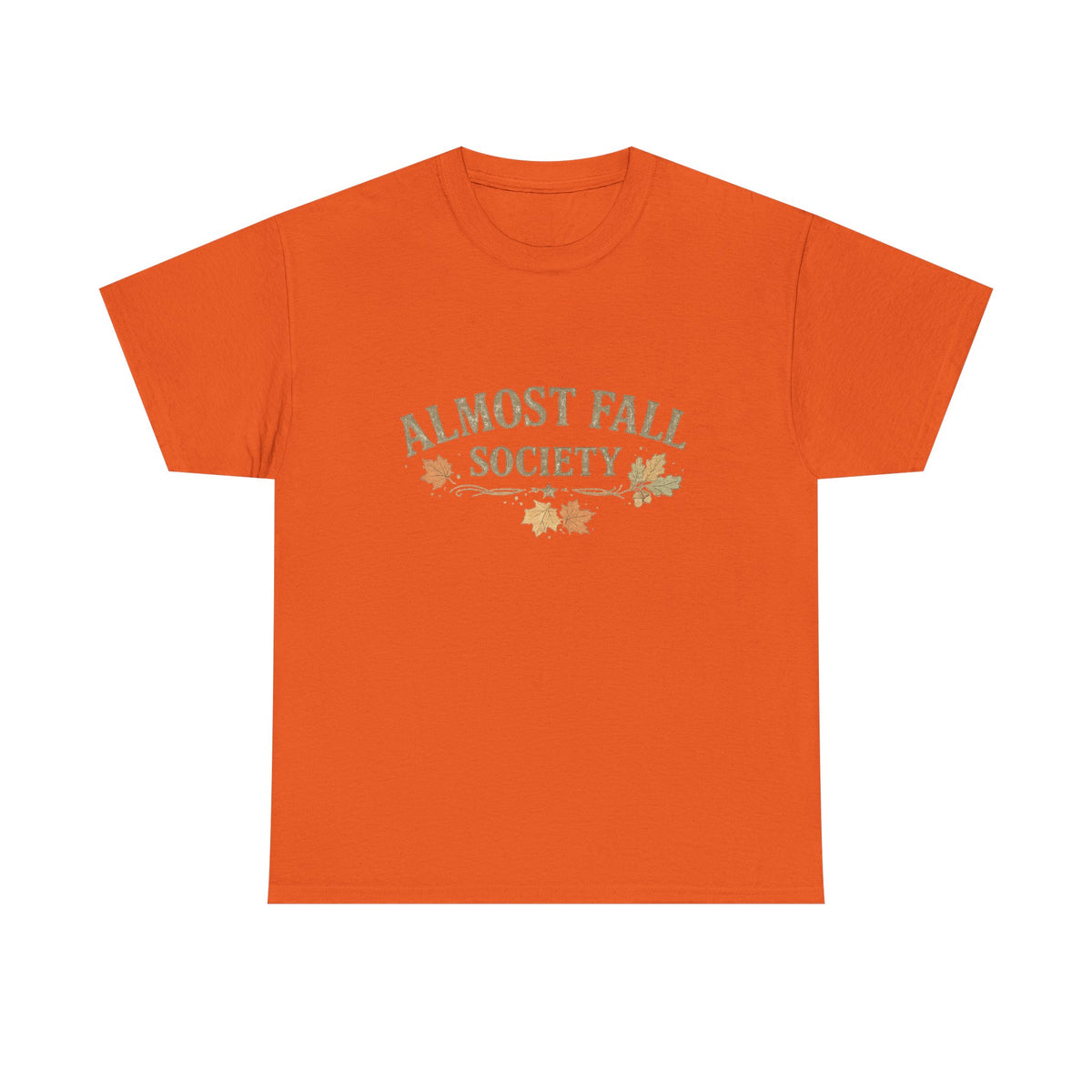 Almost Fall Society T-Shirt — Autumn Leaves Graphic Tee