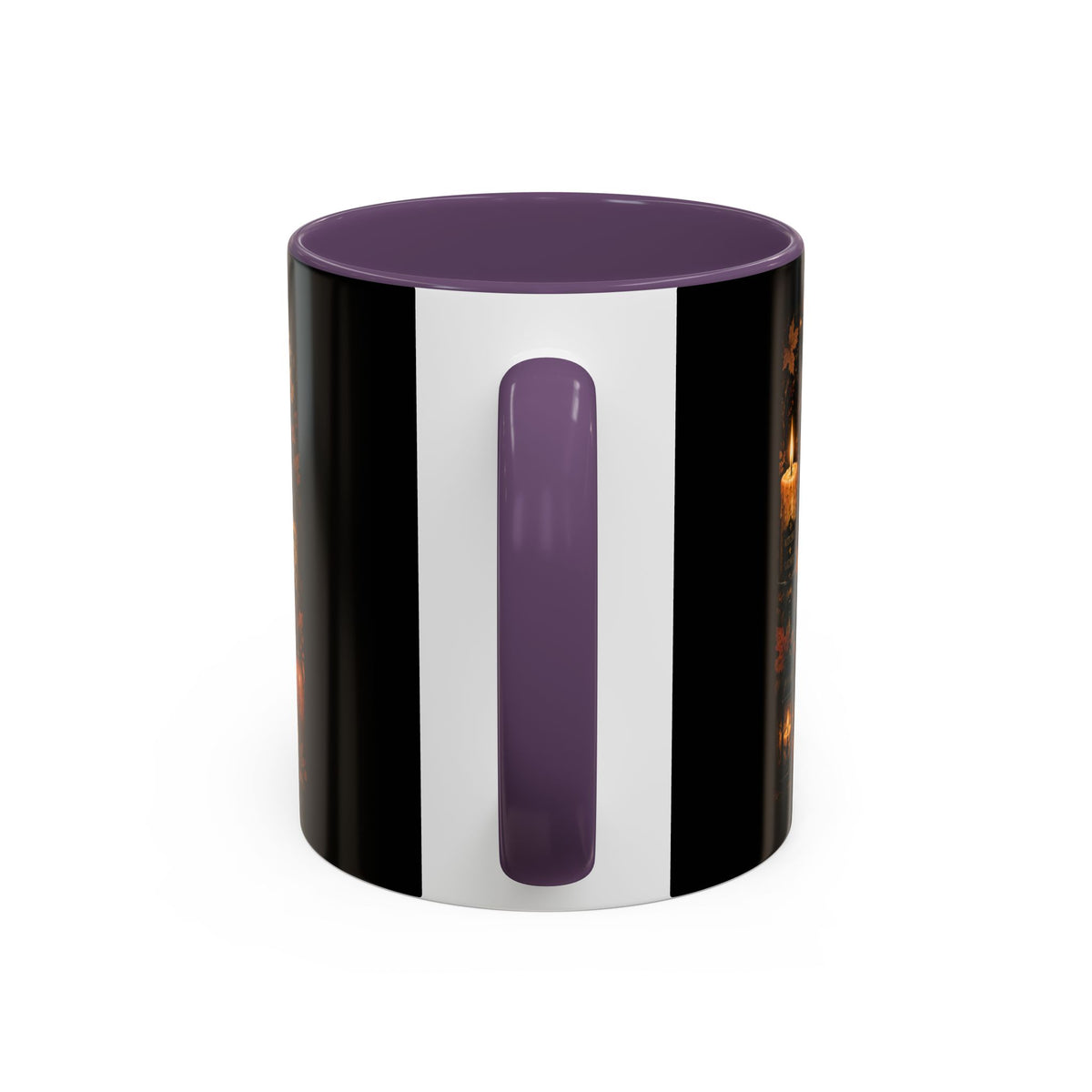 Bookish Halloween Coffee Mug — "Booked, Brewed & Bewitched" Accent Mug