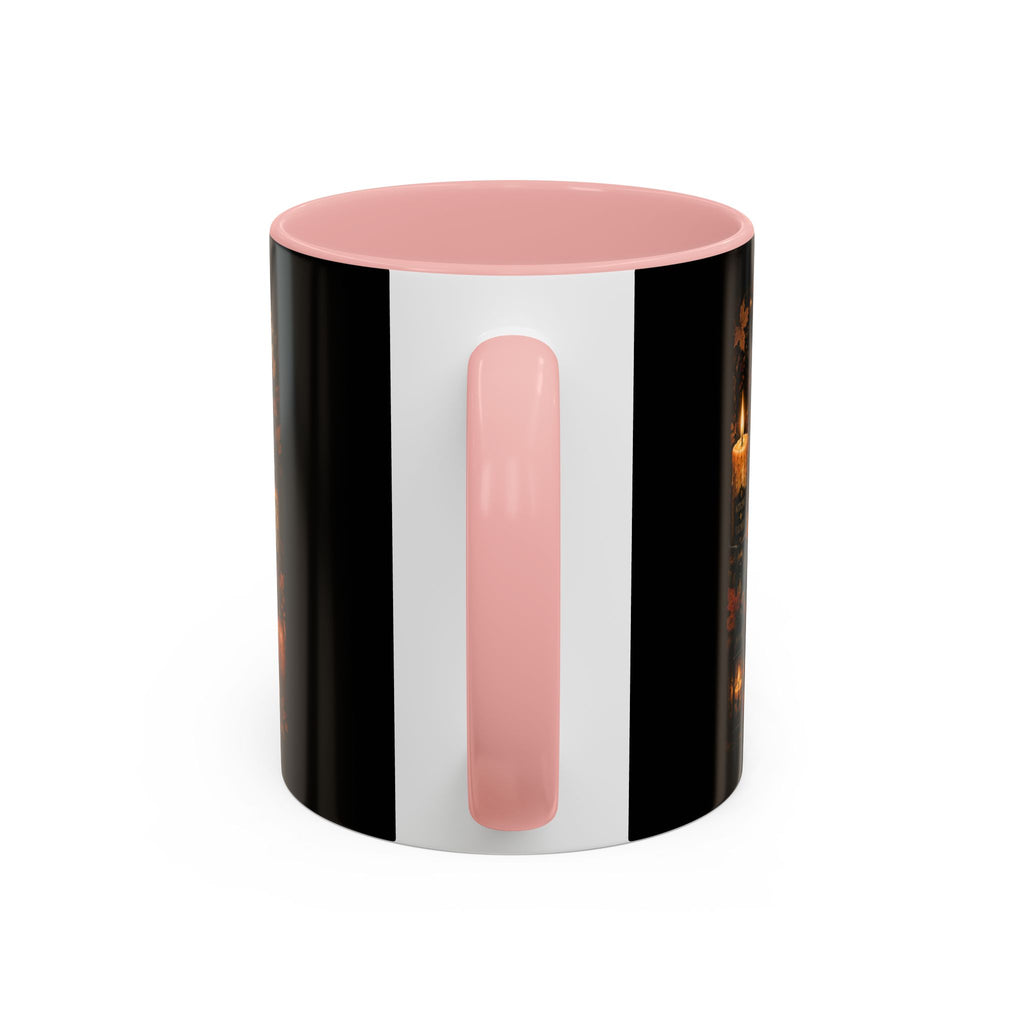 Bookish Halloween Coffee Mug — "Booked, Brewed & Bewitched" Accent Mug