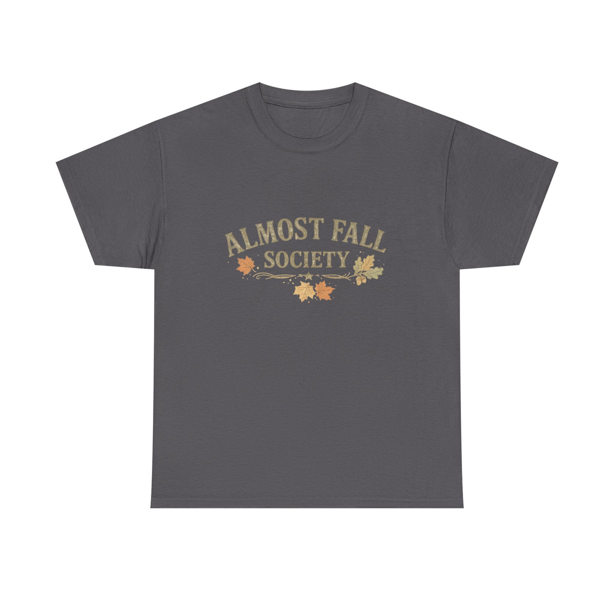 Almost Fall Society T-Shirt — Autumn Leaves Graphic Tee