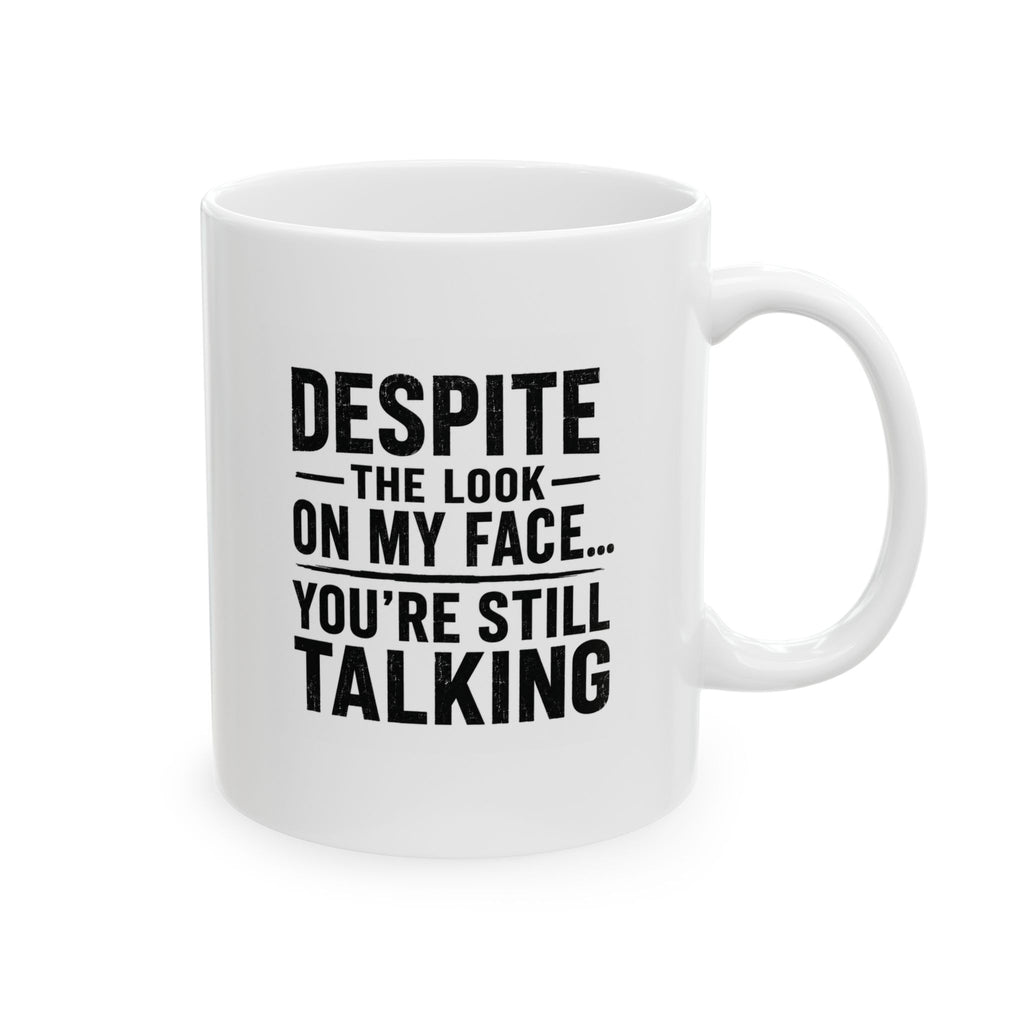 Ceramic Mug - "Decide Once" Inspirational Coffee Cup (11oz, 15oz)