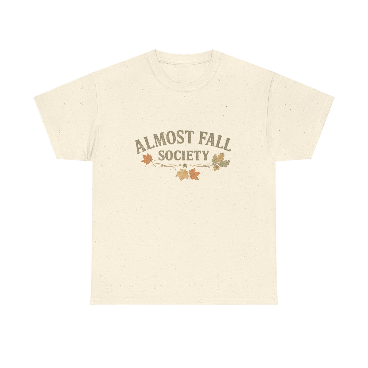 Almost Fall Society T-Shirt — Autumn Leaves Graphic Tee