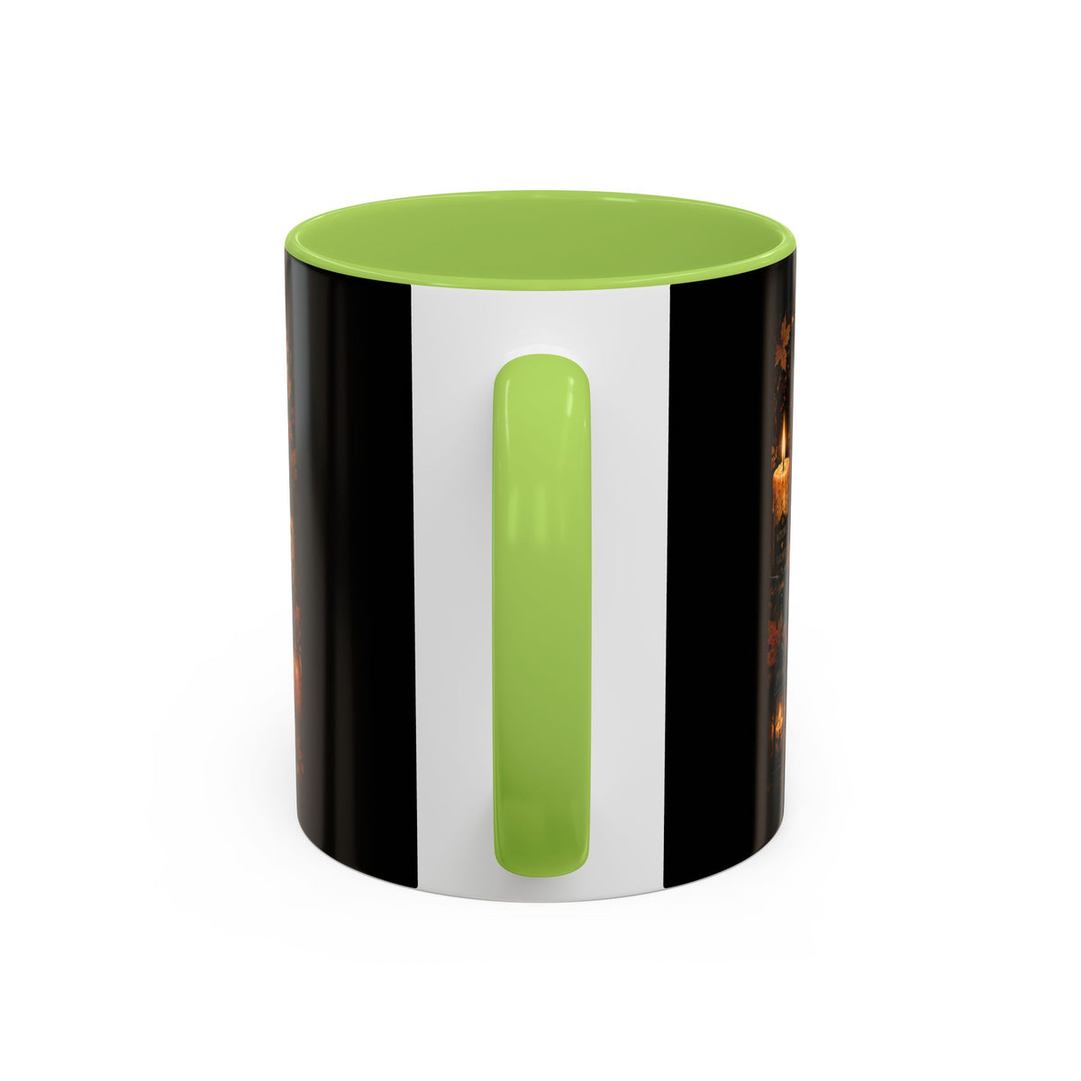 Bookish Halloween Coffee Mug — "Booked, Brewed & Bewitched" Accent Mug
