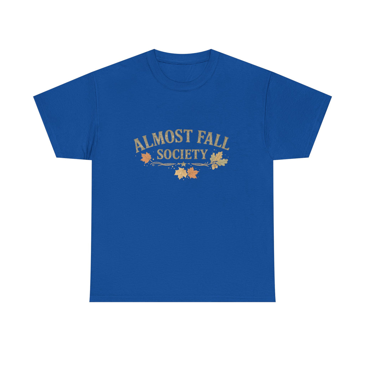 Almost Fall Society T-Shirt — Autumn Leaves Graphic Tee