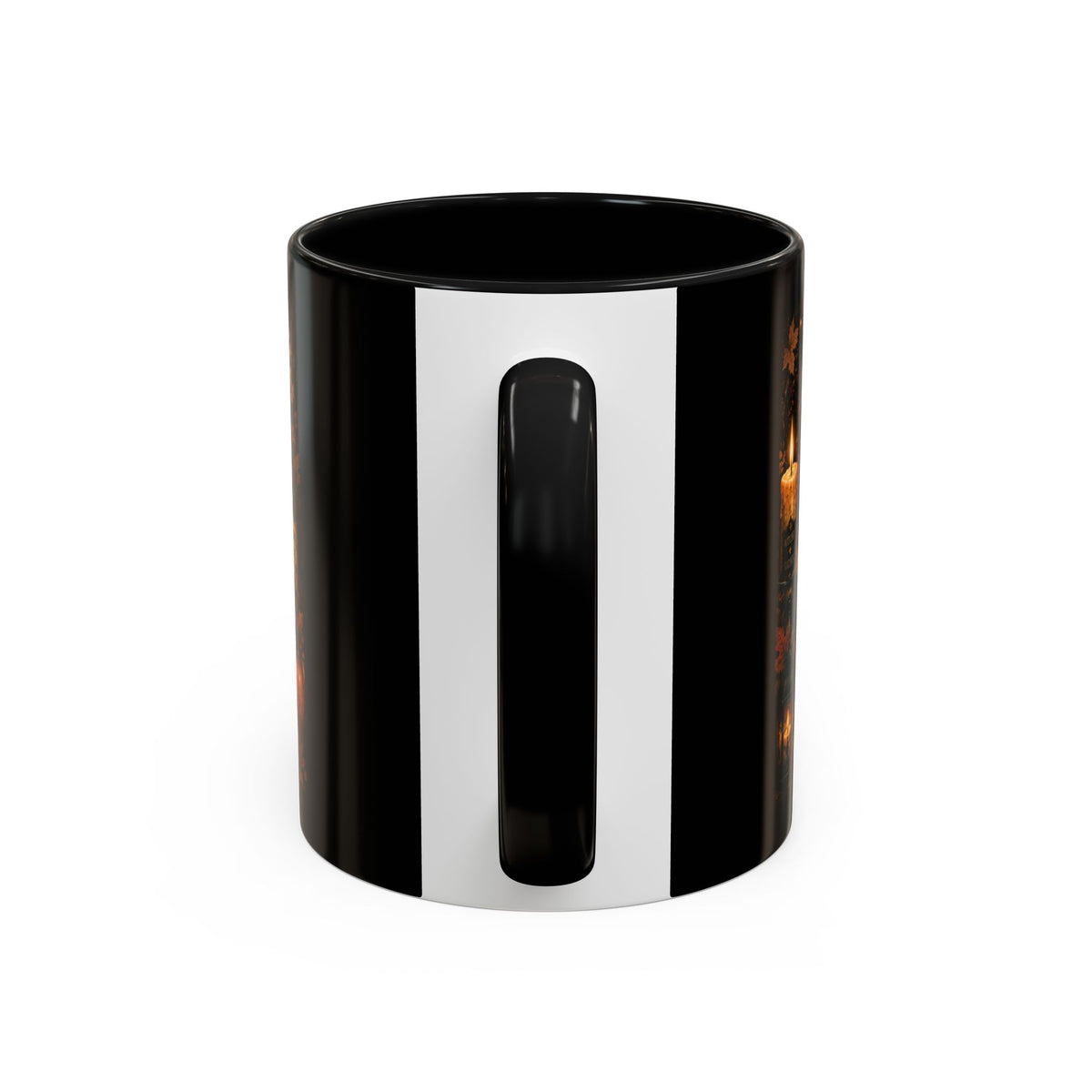 Bookish Halloween Coffee Mug — "Booked, Brewed & Bewitched" Accent Mug