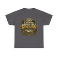 Celebrating Absolutely Nothing Tee — Funny Sarcastic Graphic T‑Shirt (Since August 1)