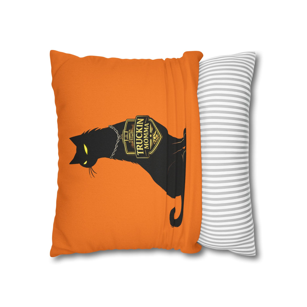 Bewitched & Brewed Coffee Pillowcase — Halloween Witchy Throw Pillow